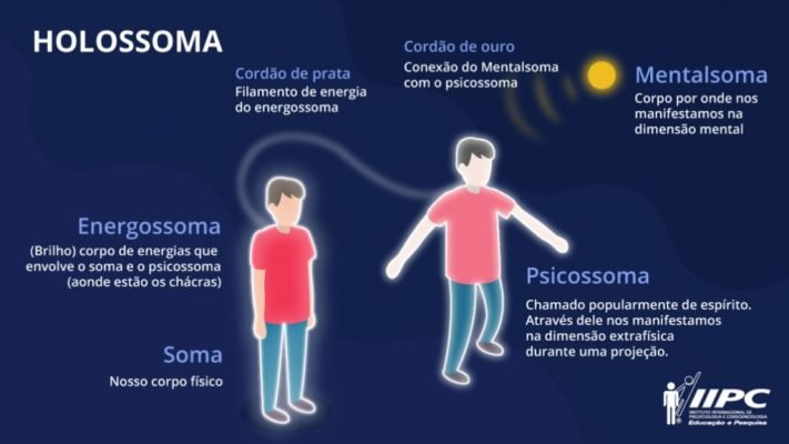 representação ilustrativa do holossoma